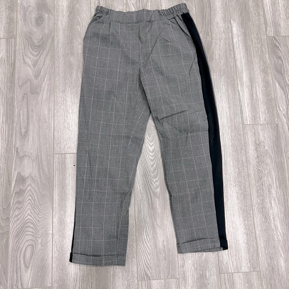 Urban planet grey & black dress pants